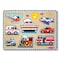 Melissa & Doug Vehicles Sound Puzzle, 8-Piece Set 725 - alternate 3