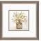 Homeroots Set Of Two Earthy Garden Silver Framed Wall Art, 2PK 649147 - alternate 1
