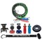Mytee Products 12 Ft 3-in-One ABS Air Lines Set w/OEM 11514 10028 Gladhands, Poly Extensions, Holder MP-ABGH-12-3-KIT - alternate 1