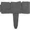 Pure Garden Garden Edging 10-PC Outdoor Decorative Bed Border Set 8 ft Interlocking Stone Trim Landscaping 50-LG1458 - alternate 1