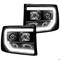 Recon 07-13 SIERRA(2ND GEN)PROJECTOR HEADLIGHTS W/HIGH POWER SMOOTH OLED HAL 264271BKC - alternate 5