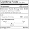 Bulbrite LED Filament, 5 Watt Dimmable T9 5 inch Light Bulb, Frost Glass Finish, E26 Base, 4000K, 400 Lumens, 4PK 862103 - alternate 4