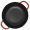 Crock Pot 5 Quart Enameled Cast Iron Multi-Use Everday Pan With Borosilicate Lid in Red 750123695M - alternate 4