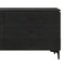 Homeroots 63" Black Six Drawer Double Dresser 518622 - alternate 4