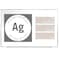 Ghent Magnetic Hygienic Porcelain Whiteboard with Aluminum Frame, 4'H x 4'W M4-44-4 - alternate 3