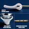 Highcraft 8" Brass Arm Tank Lever with Metal Handle and Die Cast Nut Adjustable Arm Flush Lever Chrome Plated US53-35 - alternate 5
