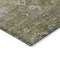 Homeroots 10' X 14' Brown Green And Gray Floral Washable Indoor Outdoor Area Rug 604071 - alternate 5