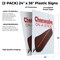 Signmission Cheesecake On A Stick, Plastic Signs Only 24 Inch x 36 Inch, Corrugated Plastic, 2PK CSB-2436-2PACK-Cheesecake On A Stick - alternate 2
