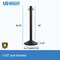 Us Weight ChainBoss Stanchion with 10 ft of Yellow Plastic Chain, SunShield UV Protection-Weighted Base, 2PK U2206YC - alternate 4