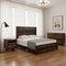 Homeroots Three Piece Dark Brown Solid Wood Bedroom Set 552146 - alternate 5