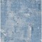 Homeroots 5' X 8' Denim Blue And Ivory Abstract Washable Indoor Outdoor Area Rug 596855 - alternate 3