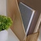 Martha Stewart Ryder Gold Mesh Metal Single Slot Magazine File Holder, Desktop Organizer, 9.75 x 3.75 x 11.5 HH-OHD06-GLD-MS - alternate 4