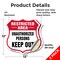 Signmission Restricted Area Shield Sign Unauthorized, 12 inch X 12 inch, Vinyl Decal, 2PK SHI-D-2PACK-12-457 - alternate 3