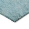 Homeroots 3' X 5' Teal Blue And Gold Abstract Washable Indoor Outdoor Area Rug 618631 - alternate 4