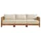 Alaterre Furniture Barton Weather-Resistant 3-Person Outdoor Couch with Stain-Resistant and Fade-Proof Cushions 80-OUTD-WD-3SOFA - alternate 1
