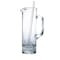 Homeroots 13in Clear Lead Free Crystal Martini Pitcher And Stirrer 376151 - alternate 1