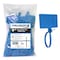 Kable Kontrol Identification & Tamper Proof Cable Zip Ties, 9 in L, Blue, Nylon Co-polymer, 80 lbs Strength CTWO-9-100-BL - alternate 1