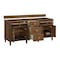 James Martin Vanities Lorelai 72" Double Vanity, Mid-Century Walnut, w/ 3 CM Tajnar Eclos Top 424-V72-WLT-3TJR - alternate 3