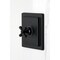 Kingston Brass Single-Handle Pressure Balanced Tub and Shower Faucet, Matte Black KB5890AX - alternate 2
