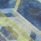 Homeroots 3' X 5' Navy Blue Gold And Silver Geometric Washable Indoor Outdoor Area Rug 618751 - alternate 4