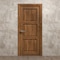 Sartodoors Interior Solid French Door 32 x 84 inches, Ego 5010 Cognac Oak Veneer, Single Regular Panel Frame EGO5010ID-DKO-3284 - alternate 2