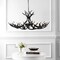 Jonathan Y Eldora 49" 10-Light Rustic Farmhouse Adjustable Resin Antler LED Chandelier, Black JYL6320C - alternate 8
