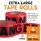 Xpose Safety Danger Tape, PVC, Danger Do Not Enter, High Visibility Red, 3 in W., 1000 ft L., 6 PK PDDNT-6-X-S - alternate 3