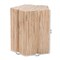 Bali & Pari Janeth Bohemian Woven Grasscloth End Table 255-14050-ZORO - alternate 3