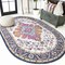 Jonathan Y Bohemian FLAIR Boho Vintage Medallion Blue/Multi 3 ft. x 5 ft. Oval Area Rug BMF106A-3OV - alternate 1