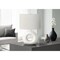 Monarch Specialties Lighting, 24"h, Table Lamp, White Ceramic, Ivory / Cream Shade, Contemporary, Modern I 9672 - alternate 2