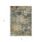 Homeroots 5' X 8' Gray Beige And Khaki Abstract Washable Indoor Outdoor Area Rug 630736 - alternate 3