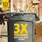 Rubbermaid Commercial Brute(R) 10 gal Round Trash Can, Yellow, None, Plastic, Not Applicable FG261000YEL - alternate 3