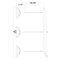 Z-Lite Lunelle Modern Gold 3 Light Linear Chandelier 3051P12-3L-MGLD - alternate 3