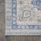 Jonathan Y Modern Persian Vintage Moroccan Traditional Gray/Blue 6 ft Round Area Rug MDP101G-6R - alternate 3