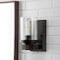 Jonathan Y Bungalow 4.5" 1-Light Iron/Seeded Glass Rustic Farmhouse LED Vanity Light, Oil Rubbed Bronze JYL7507A - alternate 7