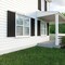 Ekena Millwork Rustic Three Board Joined Board-n-Batten Sandblasted Faux Wood Shutters w/End Batten, 16 1/2"Wx44"H SHUBJE16X44SDPR - alternate 6