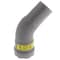 Viega MegaPressG 45 street elbow P 1.5 FTG IPS 1.5 carbon steel zinc-nickel coating 26121 - alternate 2