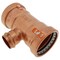 Viega ProPress tee P1 2.5 P2 2.5 P3 1.25 copper 22288 - alternate 3