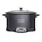 Weston 03-2500-W 2-in-1 Indoor Smoker and Slow Cooker, 6 qt, 120 V, 370 W, Digital Control 03-2500-WMN - alternate 1
