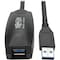 Tripp Lite Eaton Tripp Lite Series USB 3.0 SuperSpeed Active Extension Repeater Cable (A M/F), 5M (16.4 ft.) U330-05M - alternate 1