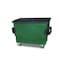 Toter Front Load Container, 3 Cubic Yard 1500 lbs. Cap., Waste Green FR030-00925 - alternate 4