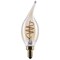 Satco 5.5 Watt CA11 LED 2000K CCT Candelabra Base Clear Glass Amber Coil Filament Dimmable 120 Volt S14221 - alternate 1