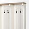 Homeroots 76in White Solid Wood Six Hook Freestanding Coat Rack 376446 - alternate 4