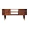 Homeroots 43in Brown Solid Wood Enclosed and Open Storage TV Stand 719189 - alternate 5