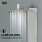 Vigo 59 in. H x 6 in. W 4-Jet Shower Panel System with Round Head, Tub Filler & Hand Shower Wand VG08022ST - alternate 4
