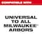 Milwaukee Tool High Speed Steel Pilot Bit 1/4" x 4" - 12 PK 49-56-8031 - alternate 3