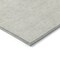 Homeroots 8' Beige And Ivory Round Geometric Washable Indoor Outdoor Area Rug 602337 - alternate 5