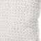 Homeroots 22" Cream And Merlot Geometric Linen Throw Pillow Cover with Embroidery 608204 - alternate 5