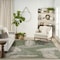 Homeroots 8' X 10' Ivory And Green Palm Leaf Indoor Outdoor Area Rug 550237 - alternate 6