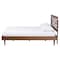 Baxton Studio Zola Platform Bed with Cutout Headboard, Queen 268-9814-14463-ZORO - alternate 4